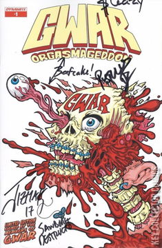 Variant Cover for Gwar: Orgasmageddon #1