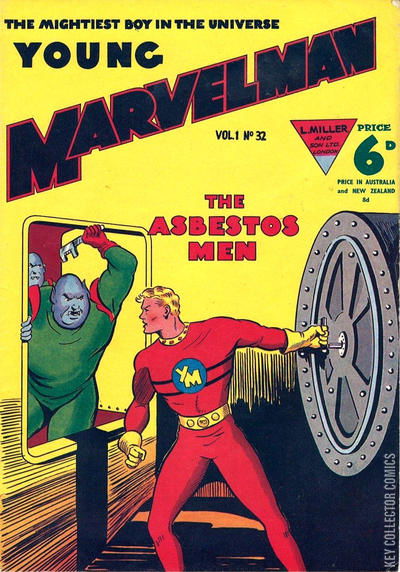 Cover art for Young Marvelman #32 