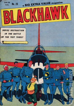 Variant Cover for Blackhawk #28