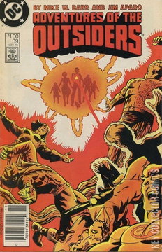 Variant Cover for Adventures of the Outsiders #39