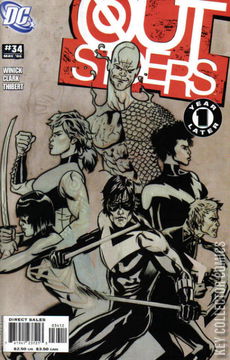 Variant Cover for Outsiders #34