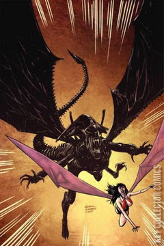 Variant Cover for Aliens / Vampirella #5