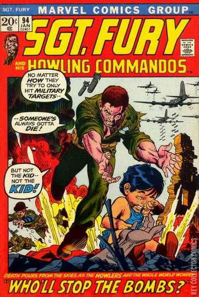 Cover art for Sgt. Fury and His Howling Commandos #94