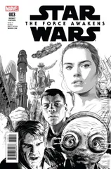 Variant Cover for Star Wars: The Force Awakens Adaptation #3