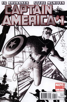 Variant Cover for Captain America #1