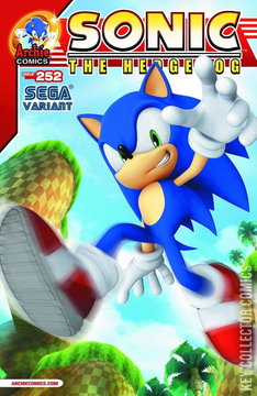 Variant Cover for Sonic the Hedgehog #252