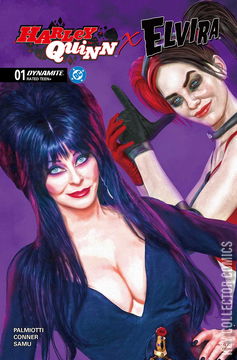 Variant Cover for Harley Quinn x Elvira #1
