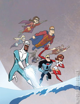 Variant Cover for The Incredibles 2: Crisis in Mid-Life #3