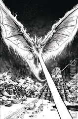 Variant Cover for Godzilla: Here There Be Dragons II - Sons of Giants #4