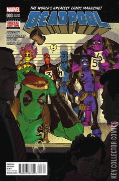 Variant Cover for Deadpool #3