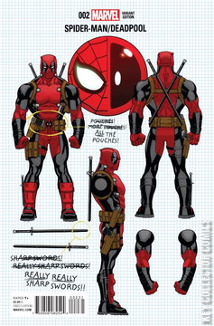 Variant Cover for Spider-Man / Deadpool #2