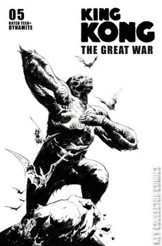 Variant Cover for Kong: Great War #5