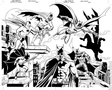 Variant Cover for Detective Comics #1000