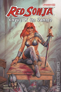 Variant Cover for Red Sonja: Empire of the Damned #1