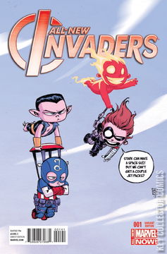 Variant Cover for All-New Invaders #1