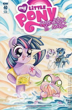 Variant Cover for My Little Pony: Friendship Is Magic #40