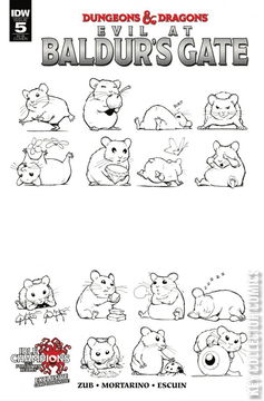 Variant Cover for Dungeons & Dragons: Evil at Baldur’s Gate #5