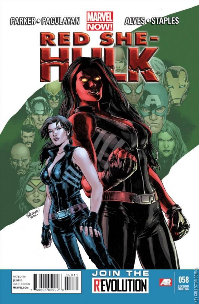 Cover art for Red She-Hulk #58 