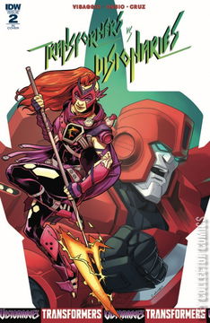 Variant Cover for Transformers vs. the Visionaries #2