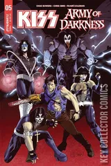 Variant Cover for KISS / Army of Darkness #5