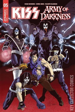Variant Cover for KISS / Army of Darkness #5