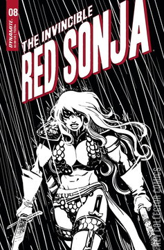 Variant Cover for Invincible Red Sonja #8