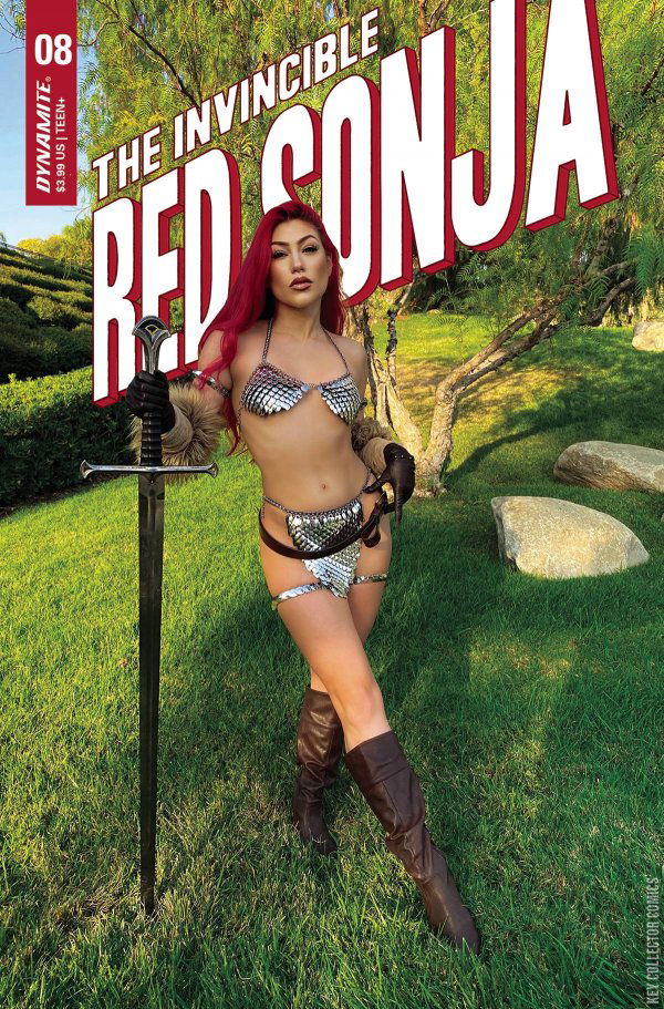 Variant Cover for Invincible Red Sonja #8