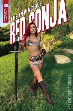Variant Cover for Invincible Red Sonja #8
