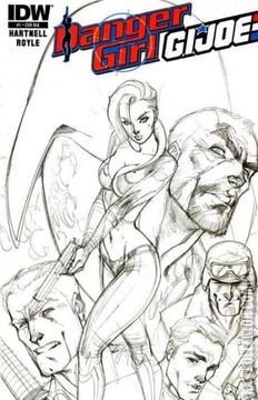 Variant Cover for Danger Girl / G.I. Joe #1