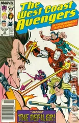 Cover for West Coast Avengers #38