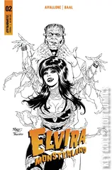 Variant Cover for Elvira in Monsterland #2