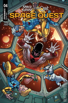 Variant Cover for Space Ghost / Jonny Quest: Spacequest #4