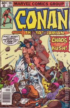 Variant Cover for Conan the Barbarian #106