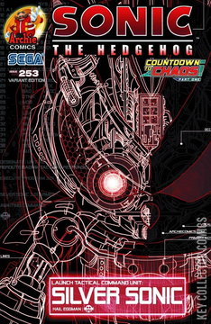 Variant Cover for Sonic the Hedgehog #253