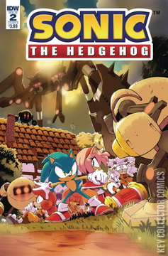Variant Cover for Sonic the Hedgehog #2