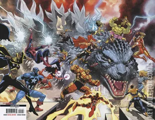 Variant Cover for Godzilla vs Fantastic Four #1
