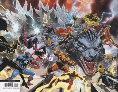 Godzilla vs Fantastic Four #1