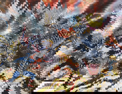 Variant Cover for Godzilla vs Fantastic Four #1