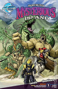 Variant Cover for Back to Mysterious Island #1