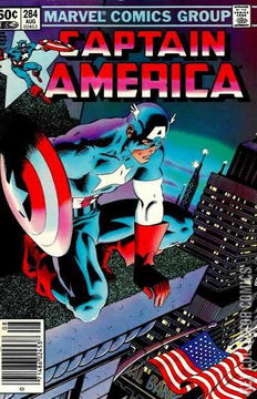 Variant Cover for Captain America #284