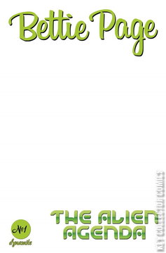 Variant Cover for Bettie Page: Alien Agenda #1