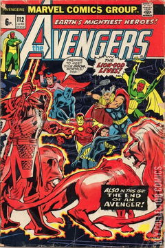 Variant Cover for Avengers, The #112