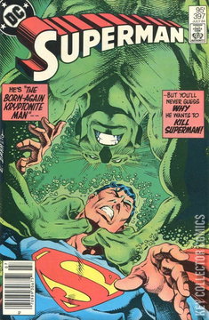 Variant Cover for Superman #397