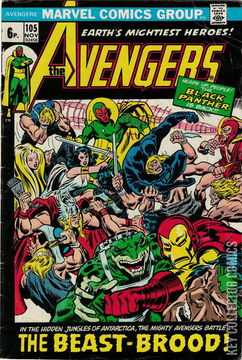 Variant Cover for Avengers, The #105
