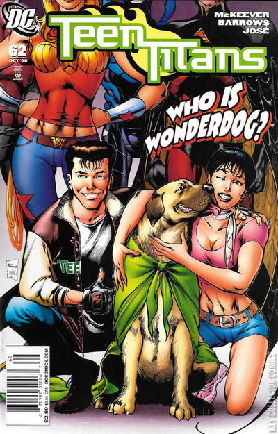 Variant Cover for Teen Titans #62