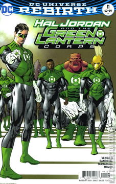 Variant Cover for Hal Jordan and the Green Lantern Corps #11