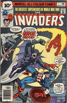 Variant Cover for Invaders #7