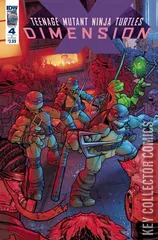 Cover for Teenage Mutant Ninja Turtles: Dimension X #4