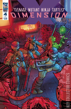Variant Cover for Teenage Mutant Ninja Turtles: Dimension X #4