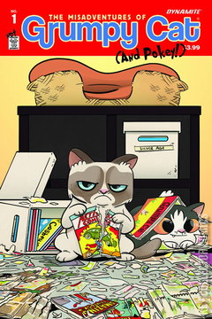 Variant Cover for The Misadventures of Grumpy Cat #1